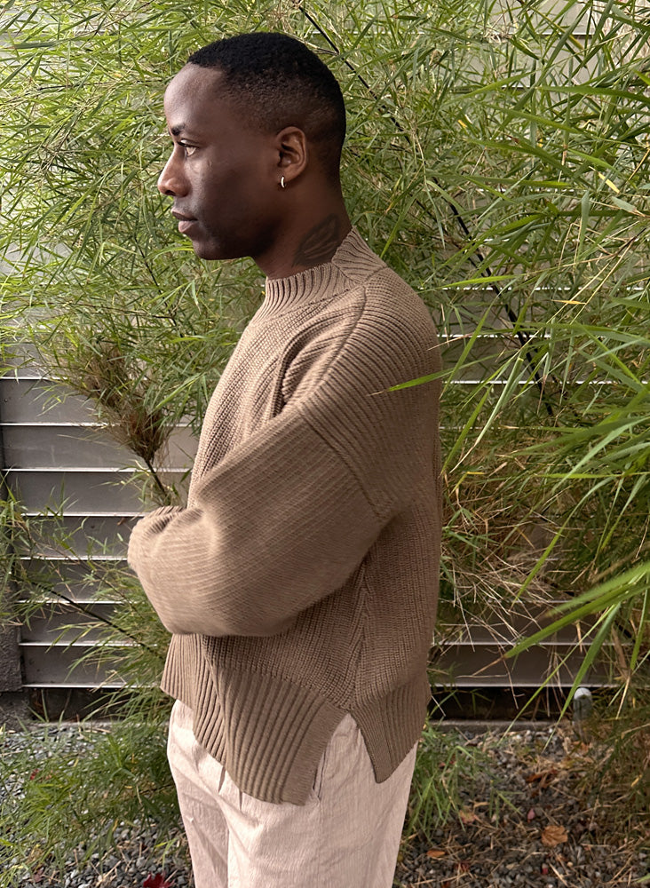 Rebecca Sweater, taupe